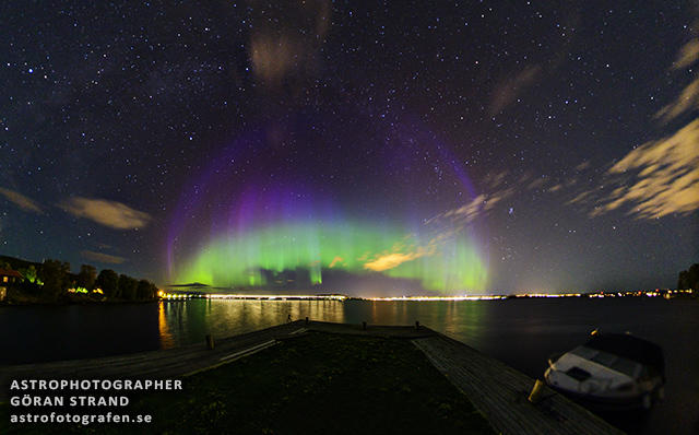 aurora boreala, Foto: http://www.astrofotografen.se