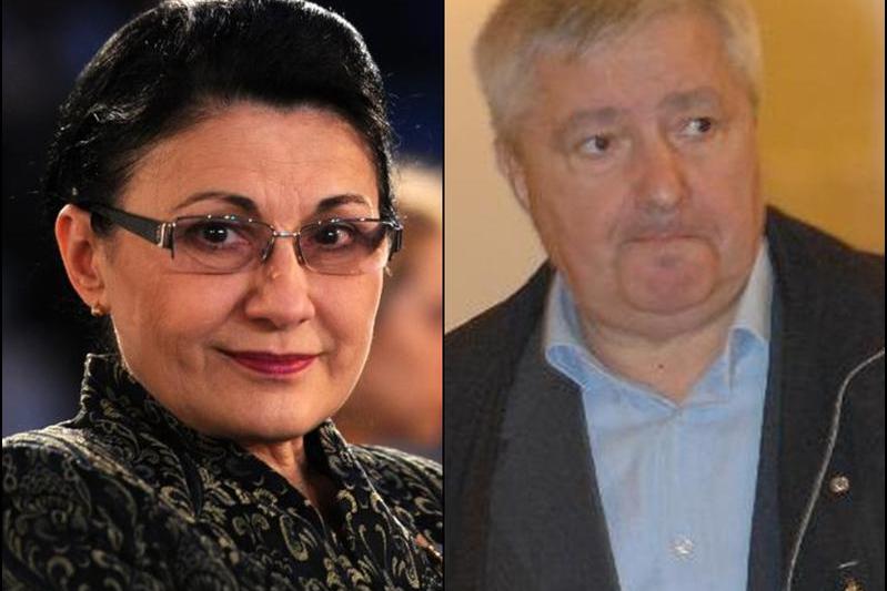 Ecaterina Andronescu si Serban Mihailescu, Foto: Colaj foto