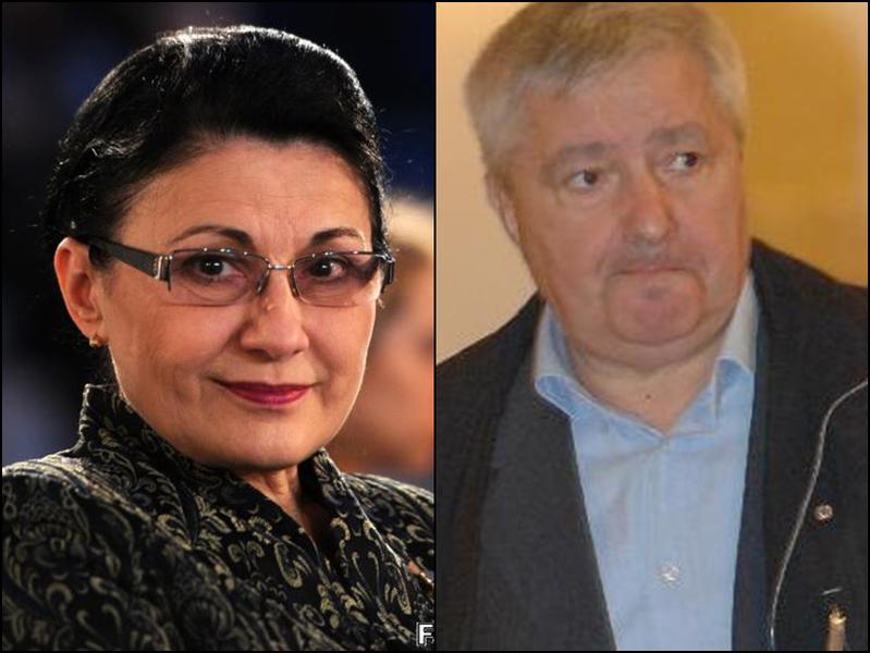 Ecaterina Andronescu si Serban Mihailescu, Foto: Colaj foto