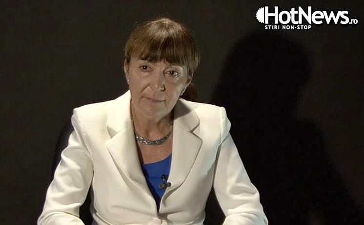 Monica Macovei in studioul HotNews.ro, Foto: Hotnews