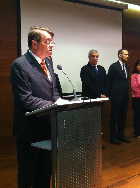 Embajador de España en Bucarest, Ramiro Fernández, Foto: Hotnews
