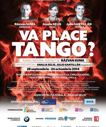 Turneul 'Va place tango?', Foto: Afis concert