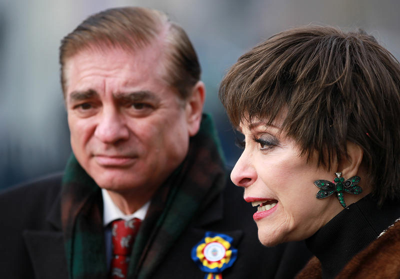 Printul Paul Philippe si sotia sa, Lia Georgia, Foto: HotNews / Dan Popescu