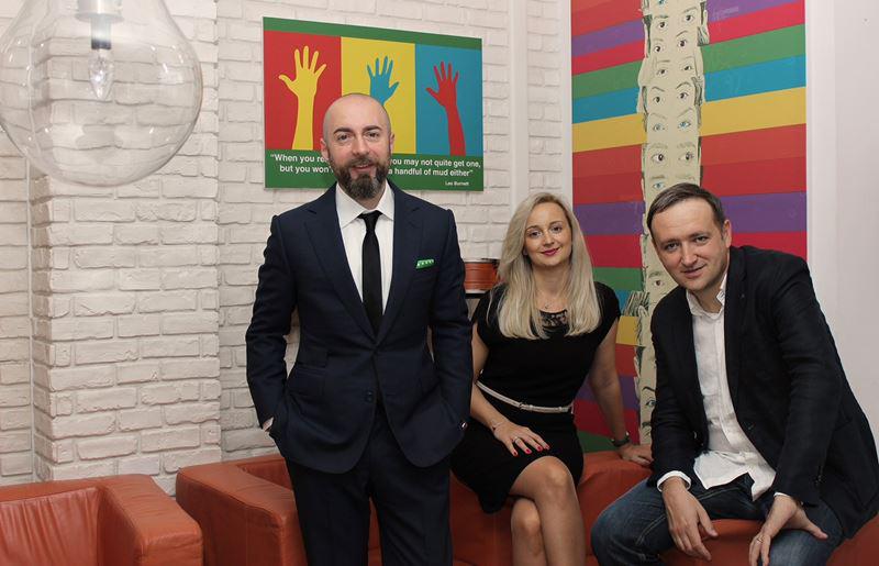 Razvan Capanescu, Andreea Boaca si Lorand Balint, Foto: Leo Burnett