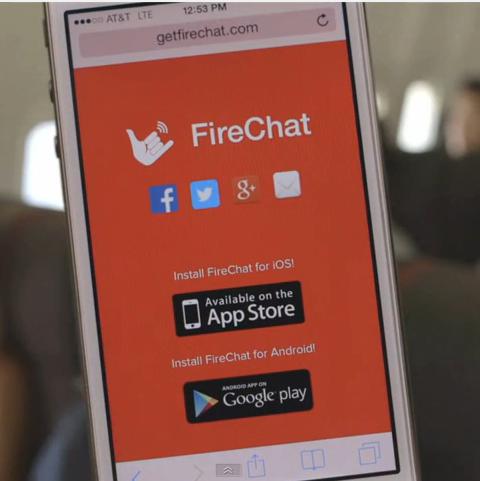 FireChat, Foto: Captura YouTube