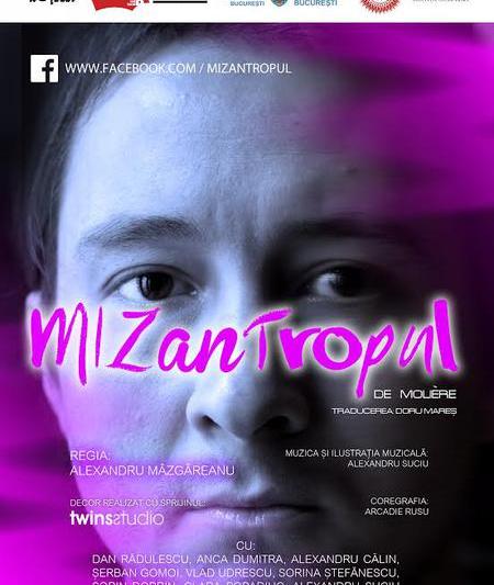Mizantropul, Foto: Afisul spectacolului
