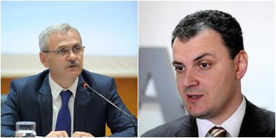 Liviu Dragnea si Sebastian Ghita, Foto: AGERPRES