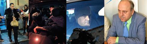 Nicolae Dumitru Niro, Dorin Cocos, Gabriel Sandu si Gheorghe Stefan Pinalti, Foto: Agerpres