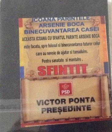 Iconite Arsenie Boca - Ponta, Foto: PNL