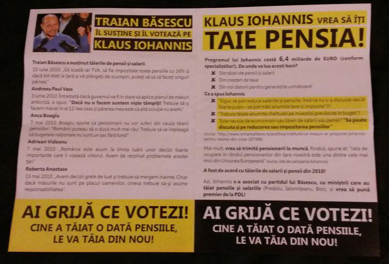 Pliant electoral PSD, Foto: Hotnews