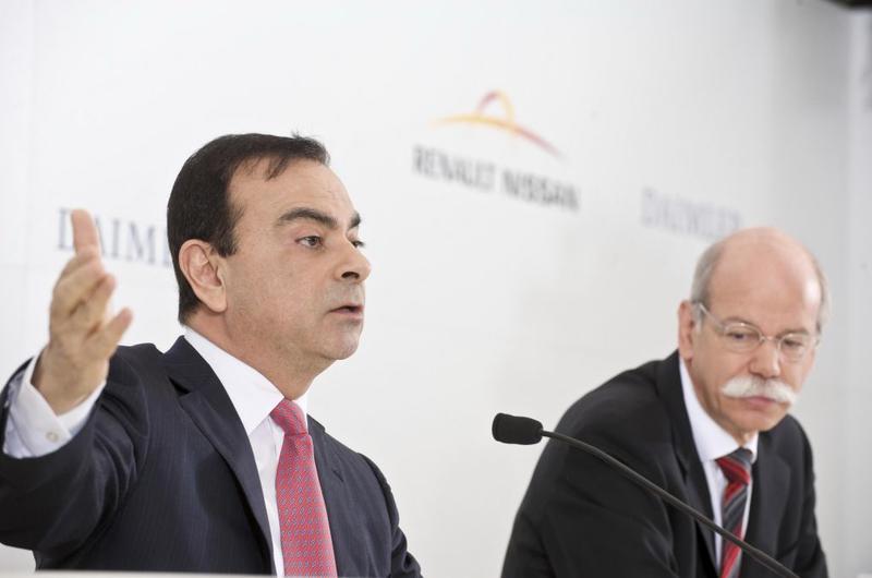 Carlos Ghosn si Dieter Zetsche, Foto: Renault