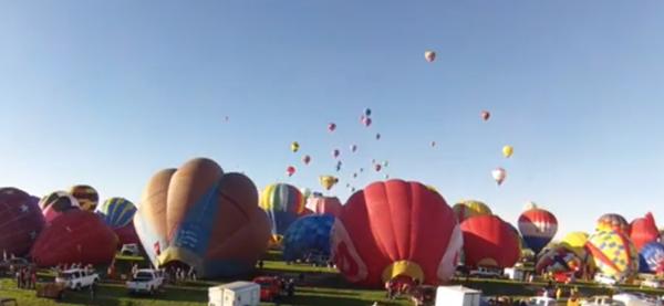 Baloane cu aer cald in New Mexico, Foto: Hotnews