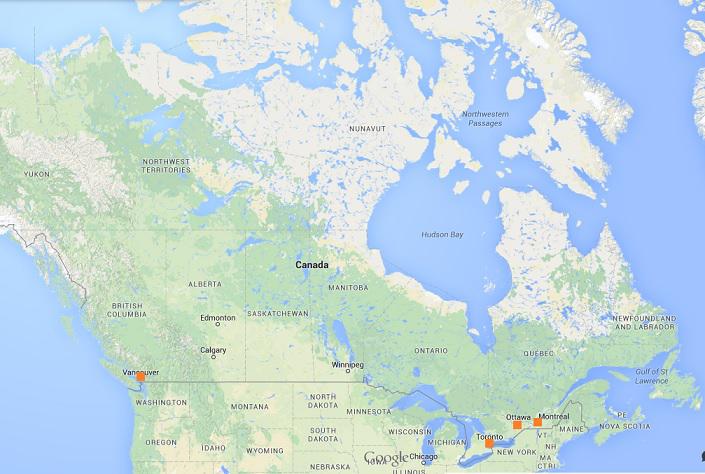 Sectiile de votare din Canada, Foto: Google Maps