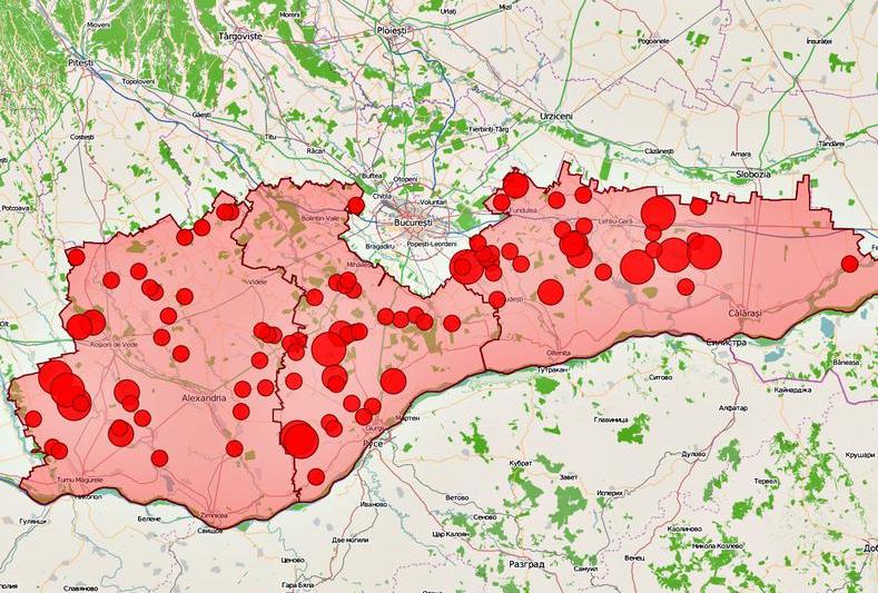 Radiografia turismului electoral pe axa judetelor Teleorman - Giurgiu - Calarasi, Foto: Hotnews