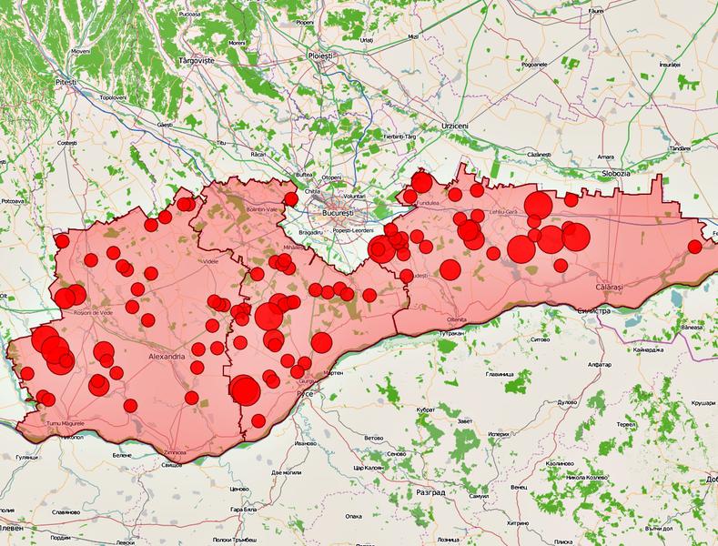 Radiografia turismului electoral pe axa judetelor Teleorman - Giurgiu - Calarasi, Foto: Hotnews