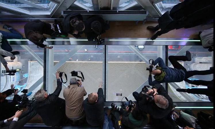 Pasarele de sticla pe Tower Bridge, Foto: Captura YouTube