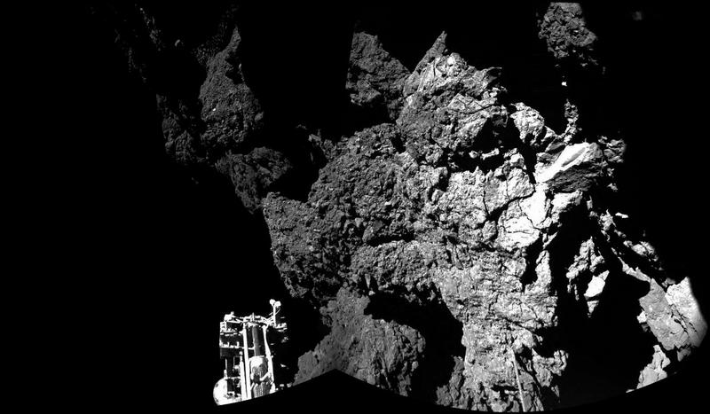 Philae a ajuns pe cometa, Foto: ESA