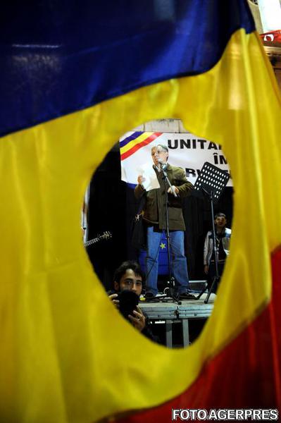 Proteste la Timisoara 4, Foto: Agerpres