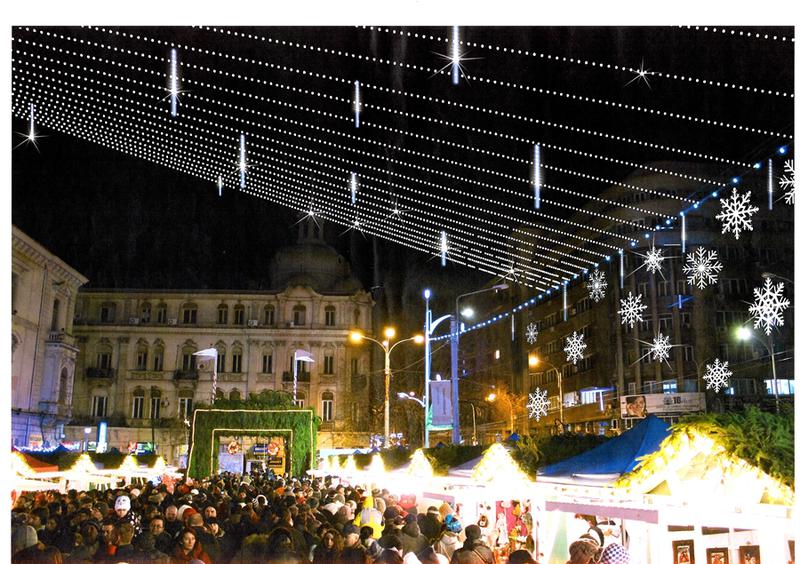 Simulare cum va arata targul de Craciun din Piata Universitatii, Foto: Primaria Capitalei