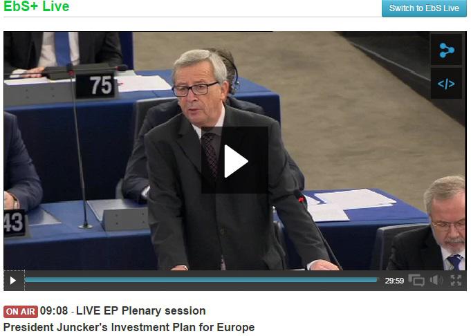 LIVE Juncker in Parlamentul European, Foto: Comisia Europeana