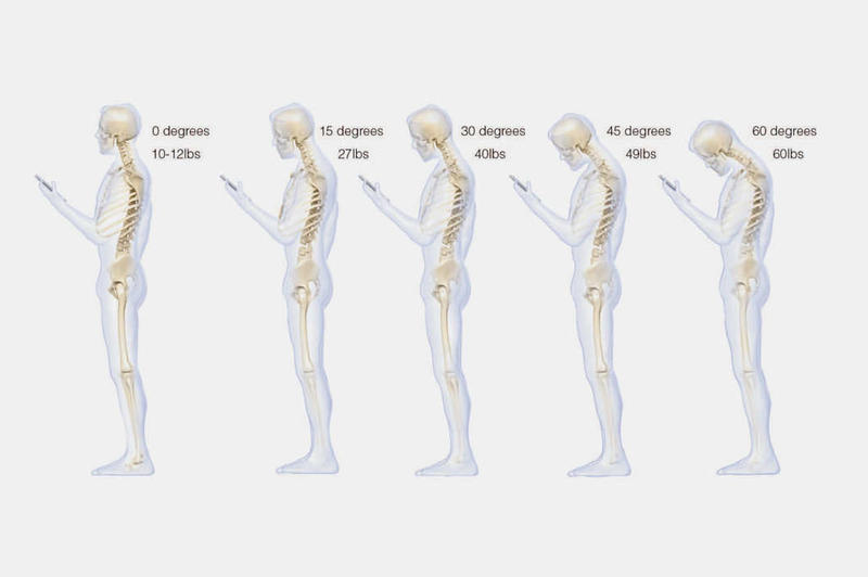 Pozitia corpului atunci cand utilizam telefonul mobil, Foto: Kenneth Hansraj