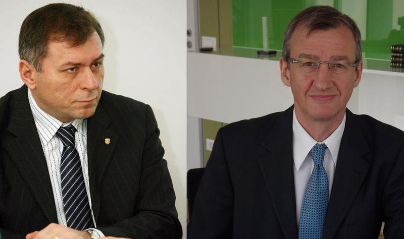 Horia Ciorcila si Benoit Catel, executivii BT si VB, Foto: Hotnews