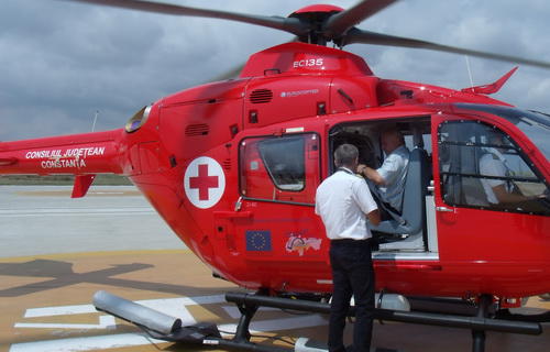 Elicopter CJ Constanta, Foto: Centrul de Investigatii Media