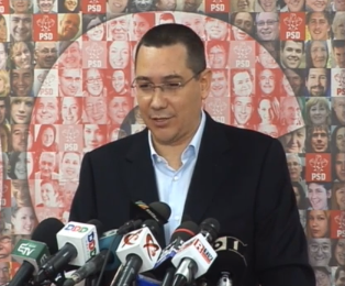 Victor Ponta, dupa CExN al PSD, Foto: Captura video