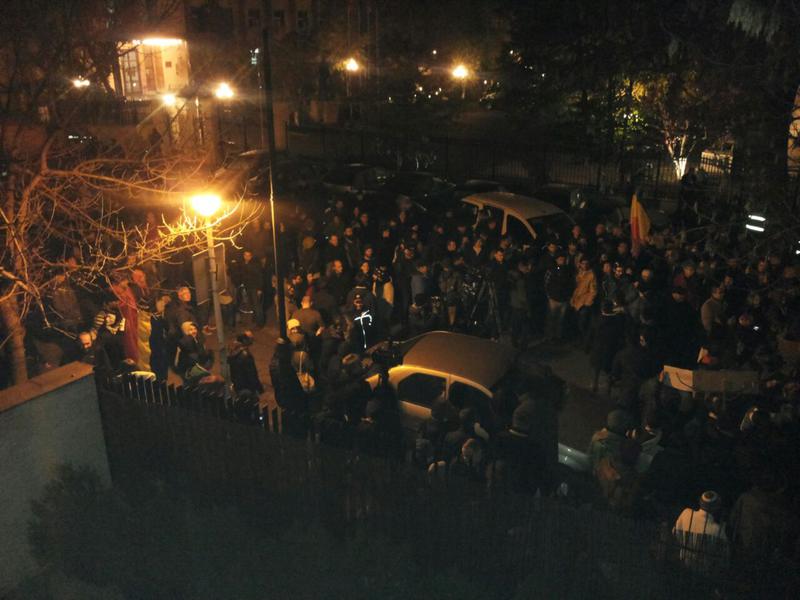 Protest la MAE, Foto: Hotnews