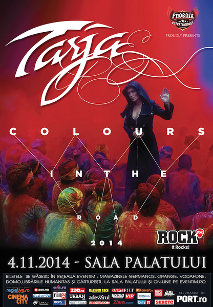 Poster Tarja Turunen, Foto: Hotnews