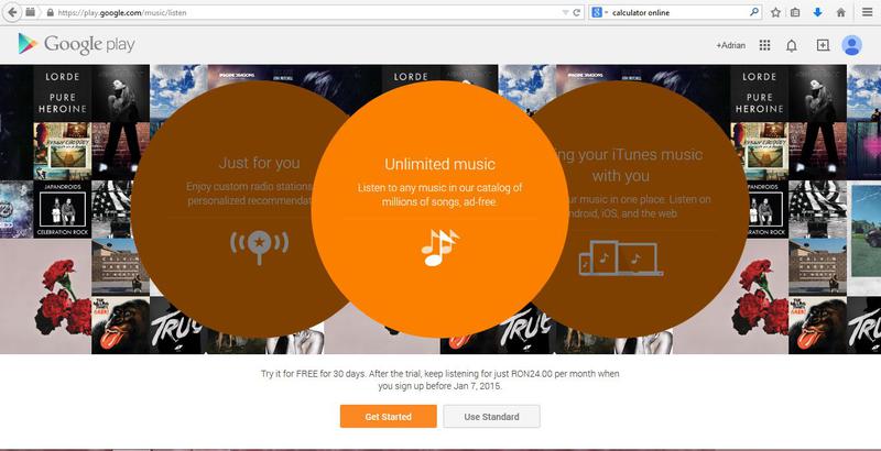 Google Play Music, Foto: Google