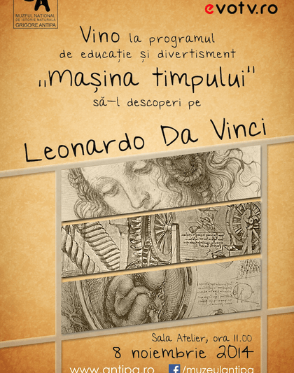 Da Vinci_Antipa, Foto: antipa.ro