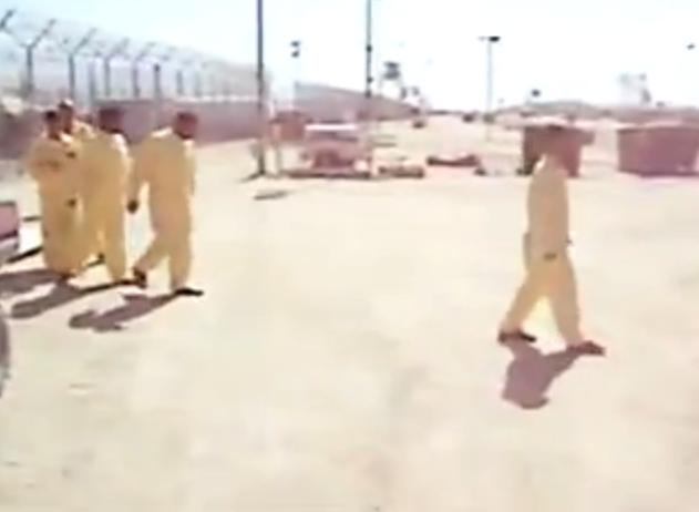 Detinuti la Camp Bucca, Foto: Captura YouTube