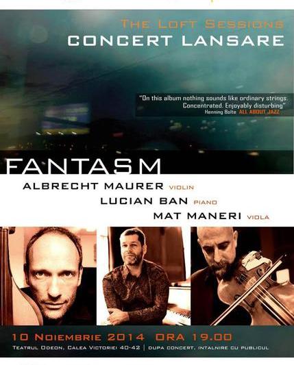 Fantasm Trio - Maurer, Ban, Maneri, Foto: Hotnews