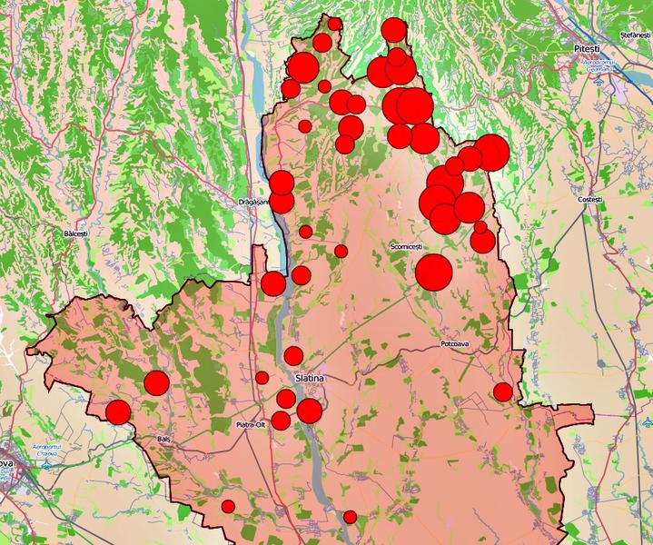 Radiografia turismului electoral in judetul Olt - Harta Interactiva, Foto: Hotnews