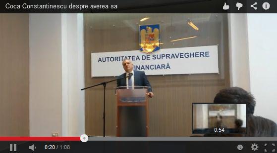 Cornel Coca Constantinescu, despre veniturile sale, Foto: Hotnews