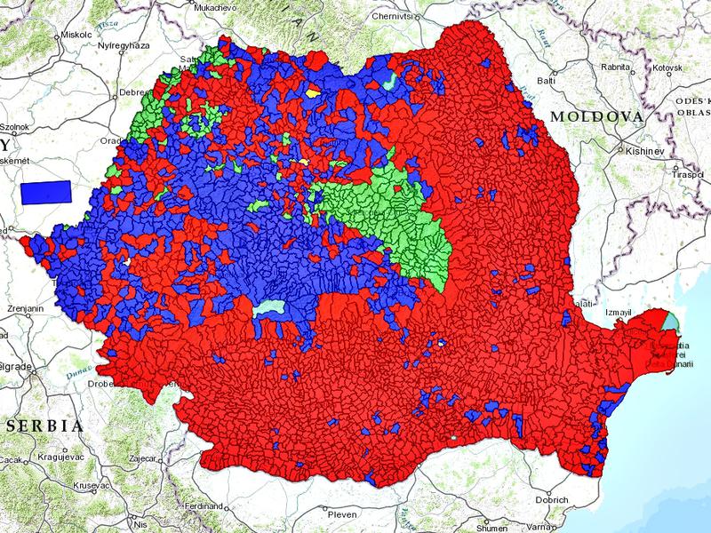 Rezultatele de la prezidentiale in fiecare localitate din Romania, Foto: Hotnews