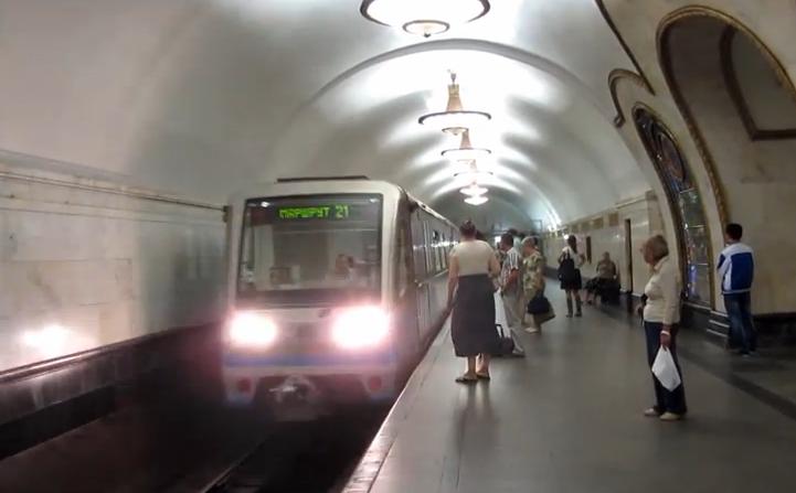 Metroul din Moscova, Foto: Captura YouTube