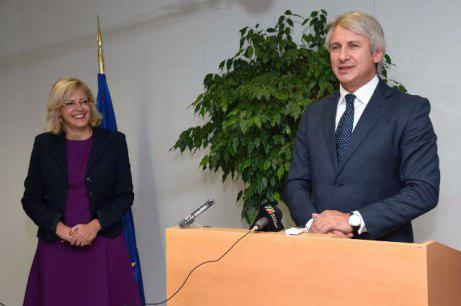 Corina Cretu si Eugen Teodorovici , Foto: Comisia Europeana