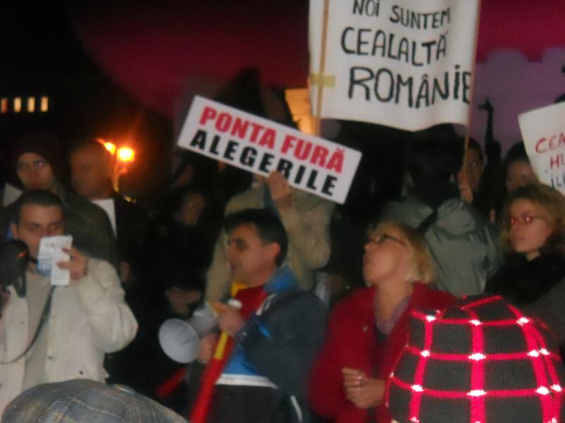 Protest pentru alegeri libere, Foto: Hotnews