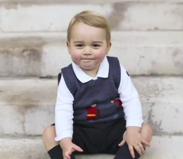 Fotografie cu printul George, la 17 luni, Foto: Captura YouTube