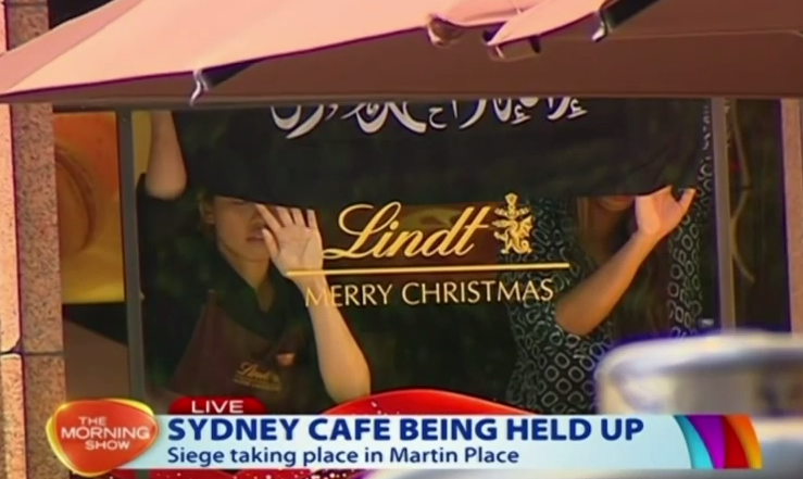 Luare de ostatici in Sydney, Foto: Captura Youtube.com