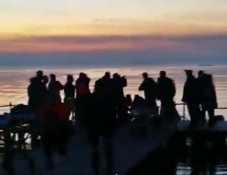 Elicopter prabusit in lacul Siutghiol, Foto: Captura YouTube