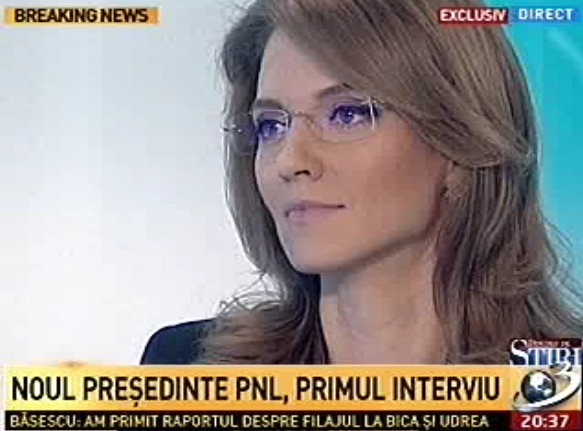 Alina Gorghiu, la Antena 3, Foto: Captura Antena 3