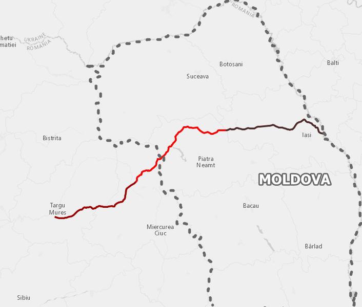 A8 Tg Mures - Iasi - Ungheni, Foto: Hotnews