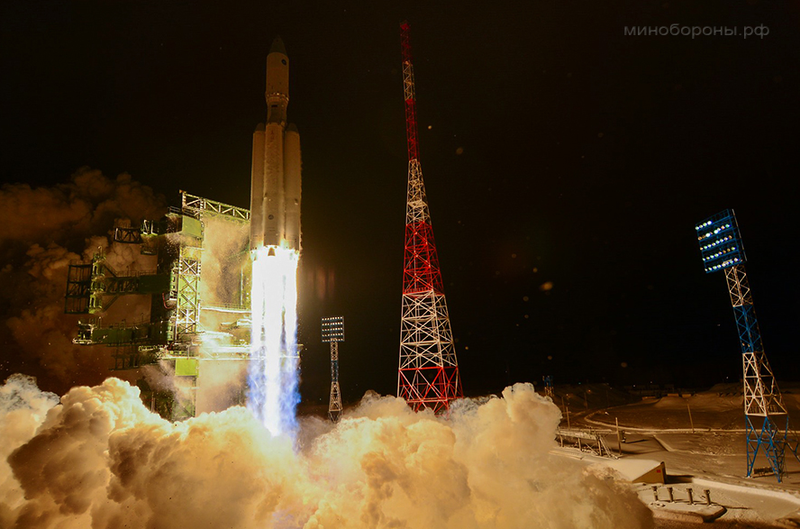 Lansarea versiunii grele a rachetei Angara, Foto: Ministerul rus al Apararii