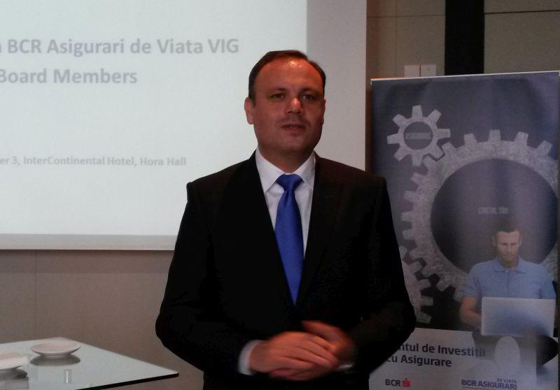 Sorin Mititelu, presedinte directorat BCR Asigurari de Viata, Foto: Hotnews
