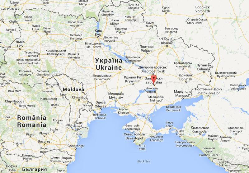Orasul Zaporojie (Ucraina), unde a avut loc incidentul, Foto: Google Maps