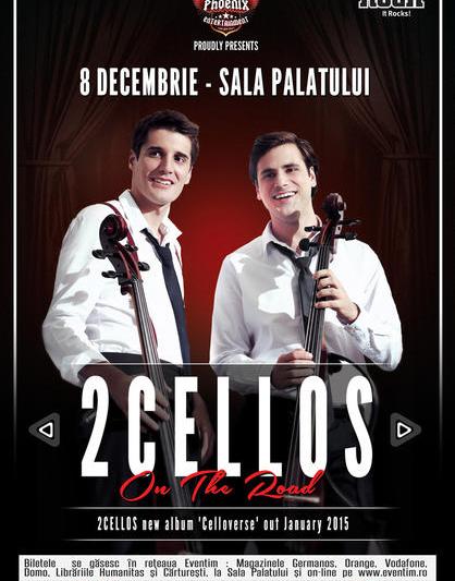 Poster_2Cellos, Foto: webPR.ro