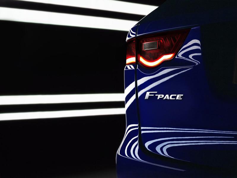 F-PACE teaser foto, Foto: Jaguar